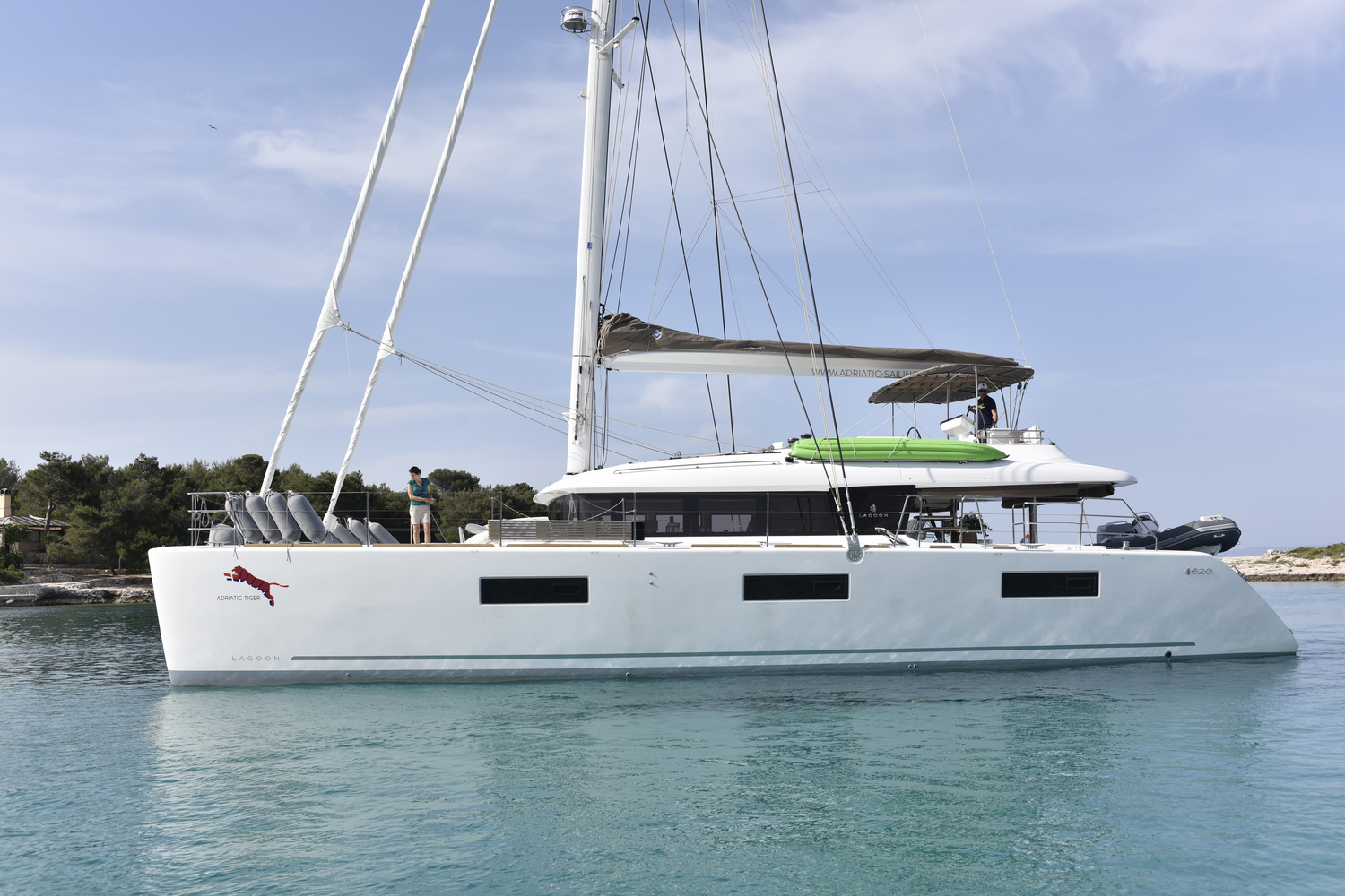 ADRIATIC TIGER Yacht Charter Details, Lagoon 620 CHARTERWORLD Luxury